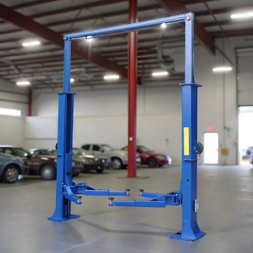 15,000 lb Heavy Duty 2 Post Car and Truck Lift, Clear Floor Symmetric