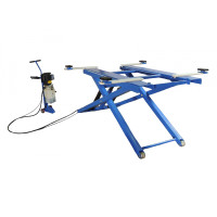 6,000 lb Portable Mid-Rise Hydraulic Scissor Car Lift (48 in Rise)