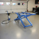 Portable Mid Rise Scissor Car Lift - 6,000 lb, 48 in Rise