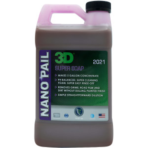 1 Gallon of Super Concentrated Soap (equal to 10 gallons of pink car soap)