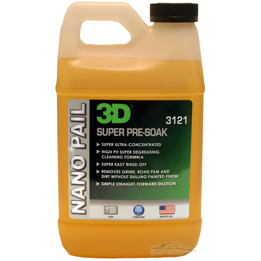 1 Gallon of Super Concentrated Pre-Soak (equal to 10 gallons of regular concentrate) 1 Gallon of Super Concentrated Pre-Soak (equal to 10 gallons of regular concentrate)