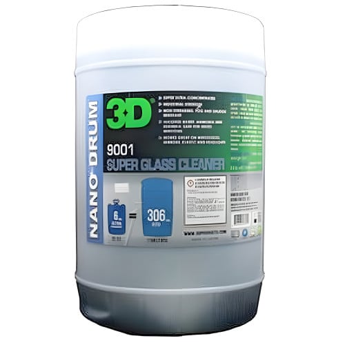 6 Gallons of Super Concentrated Glass Cleaner makes 306 Gallons
