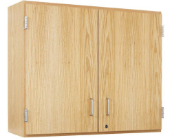 Solid Maple 36"W x 12"D x 30"H Wall Garage Cabinet