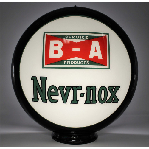 Ba Never-Nox Glass Gas Pump Globe Lamp