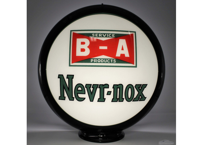 Ba Never-Nox Glass Gas Pump Globe Lamp