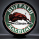 Buffalo Gasoline Glass Gas Pump Globe Lamp