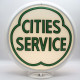 Cities Service Green Glass Gas Pump Globe Lamp