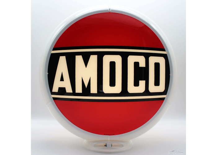 Amoco Glass Gas Pump Globe Lamp