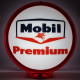Mobil Premium Glass Gas Pump Globe Lamp Mobil Premium Glass Gas Pump Globe Lamp