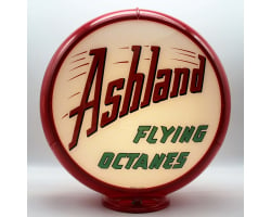 Ashland Flying Octanes Gas Pump Globe Lamp