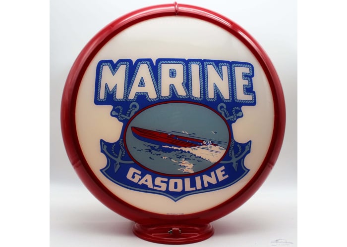 Marine Gasoline Glass Gas Pump Globe Lamp