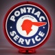 Pontiac Service Glass Gas Pump Globe Lamp