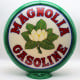 Magnolia Gasoline Glass Gas Pump Globe Lamp Magnolia Gasoline Glass Gas Pump Globe Lamp