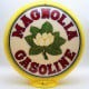 Magnolia Gasoline Glass Gas Pump Globe Lamp Magnolia Gasoline Glass Gas Pump Globe Lamp