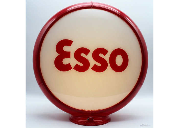 Esso Glass Gas Pump Globe Lamp