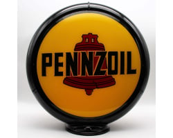 Pennzoil Glass Gas Pump Globe Lamp
