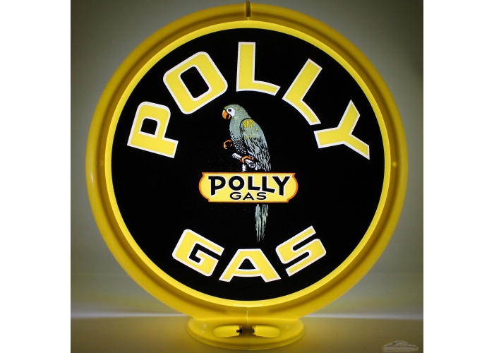 Polly Gas Glass Gas Pump Globe Lamp