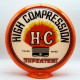 Supertest H-C High Compression Glass Gas Pump Globe Lamp