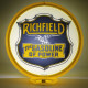 Richfield Gasoline Of Power Glass Gas Pump Globe Lamp