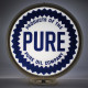 Pure Oil Glass Gas Pump Globe Lamp Pure Oil Glass Gas Pump Globe Lamp