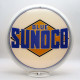 Sunoco Blue Pre-1941 Black Diamond Glass Gas Pump Globe Lamp