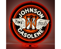 Johnson Gasolene Glass Gas Pump Globe Lamp
