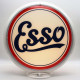 Esso Script Glass Gas Pump Globe Lamp