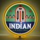 Indian Gasoline With Arch Glass Gas Pump Globe Lamp Indian Gasoline With Arch Glass Gas Pump Globe Lamp