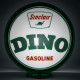 Sinclair Dino Word Glass Gas Pump Globe Lamp