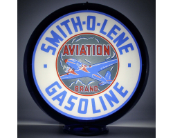 Smith-O-Lene Gasoline Glass Gas Pump Globe Lamp