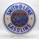 Smith-O-Lene Gasoline Glass Gas Pump Globe Lamp Smith-O-Lene Gasoline Glass Gas Pump Globe Lamp