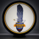 Richfield Hi-Octane Large Eagle Glass Gas Pump Globe Lamp Richfield Hi-Octane Large Eagle Glass Gas Pump Globe Lamp