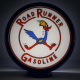 Road Runner Gasoline Glass Gas Pump Globe Lamp