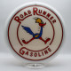 Road Runner Gasoline Glass Gas Pump Globe Lamp Road Runner Gasoline Glass Gas Pump Globe Lamp
