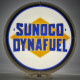 Sunoco Dynafuel Glass Gas Pump Globe Lamp