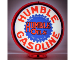 Humble Gasoline Glass Gas Pump Globe Lamp