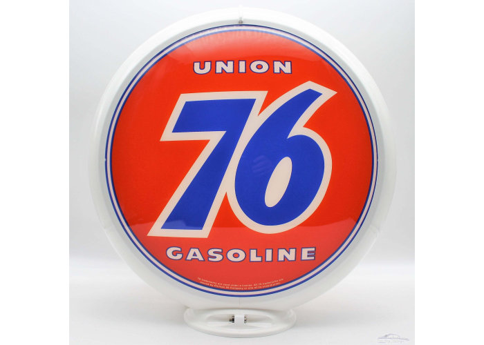 Union 76 Gasoline Glass Gas Pump Globe Lamp