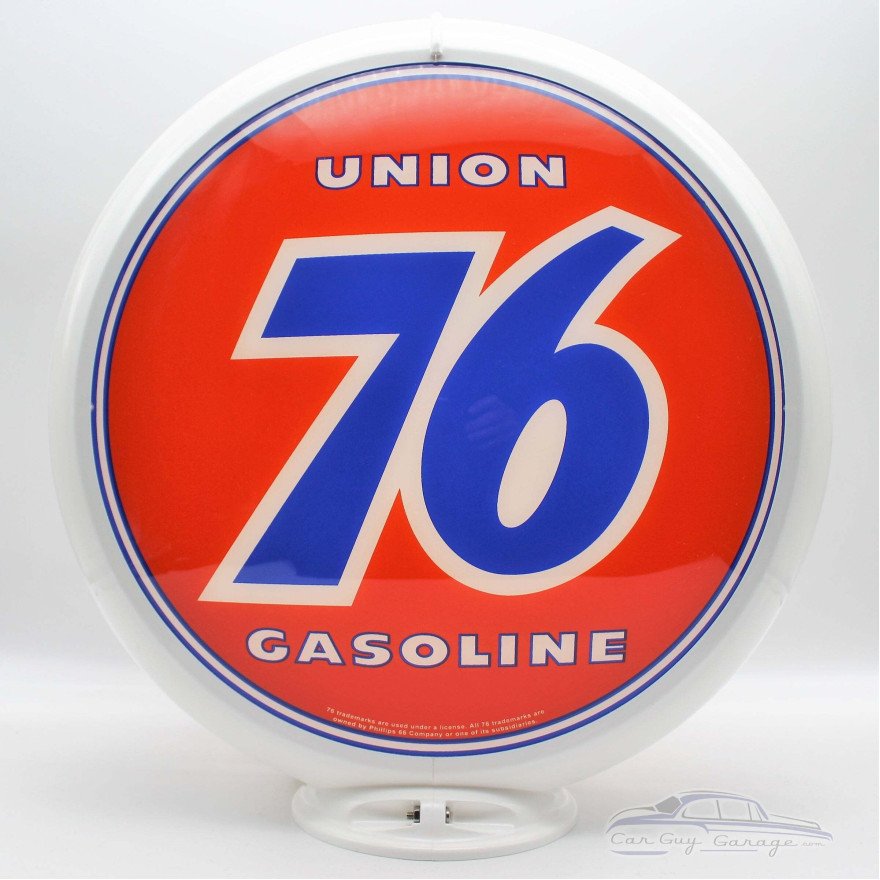 Union 76 Gasoline Glass Gas Pump Globe Lamp Union 76 Gasoline Glass Gas Pump Globe Lamp