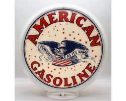 American Eagle Gasoline Gas Pump Globe Lamp
