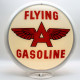 Flying A White Background Glass Gas Pump Globe Lamp