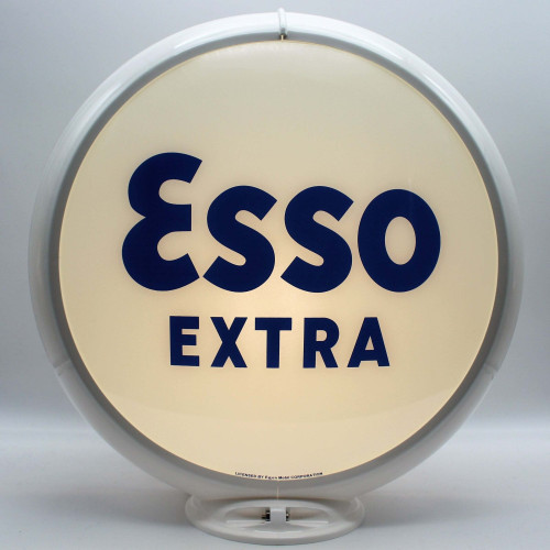 Esso Extra Glass Gas Pump Globe Lamp