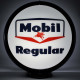 Mobil Regular Glass Gas Pump Globe Lamp Mobil Regular Glass Gas Pump Globe Lamp