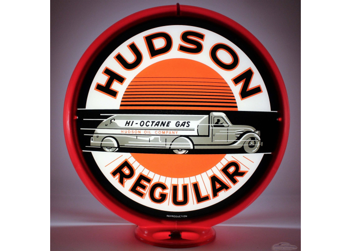 Hudson Regular Glass Gas Pump Globe Lamp