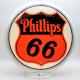 Phillips 66 Glass Gas Pump Globe Lamp