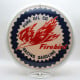 Pure Oil Firebird Glass Gas Pump Globe Lamp