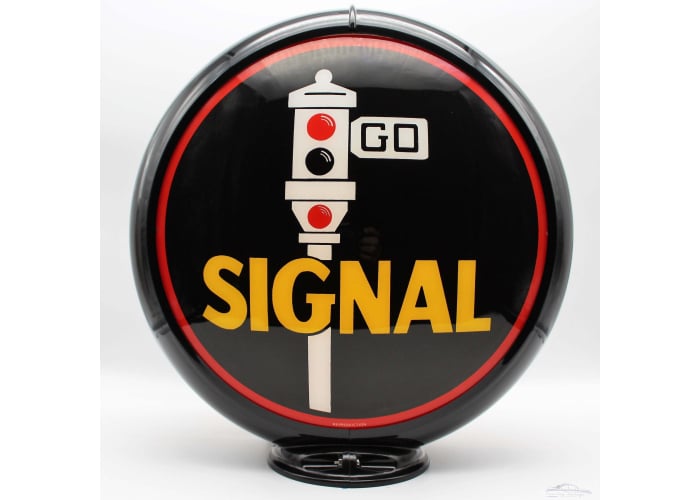 Signal Glass Gas Pump Globe Lamp