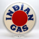 Indian Gas Red Dot Glass Gas Pump Globe Lamp