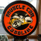 Super Bee Muscle Car Gasoline Glass Gas Pump Globe Lamp