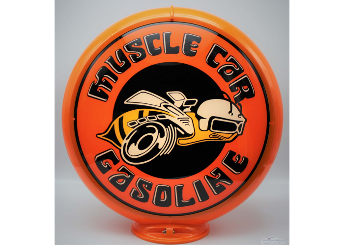 Super Bee Muscle Car Gasoline Glass Gas Pump Globe Lamp