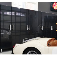 Black Modular 4 Piece Garage Storage Closets